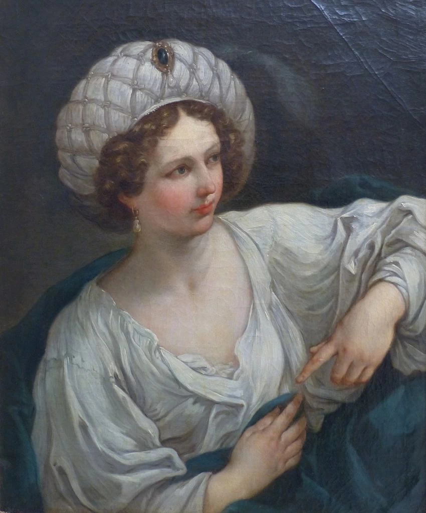 Giovane donna come Sibilla, come Guido reni - Musée Fabre, Montpellier